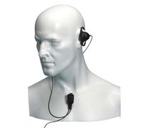Entel Micro-auricular para walkie talkies Entel Series DX Micro-auricular Ear Loop , contorno de oreja cerrado, para equipos Entel Serie DX
