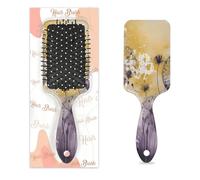 Entemne Cepillo de pelo para mujeres, hombres, niñas, niños, diente de león, arte abstracto, cepillo de masaje del cuero cabelludo, peine de cojín de aire para cabello húmedo y seco, desenredar