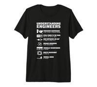 Entendiendo Ingenieros Diseño de ingeniería sarcástico Divertido Camiseta Premium