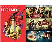 Enter a world of unicorns Fantasy Film Collection: Legend Limited Edition Pop Art Cover + Hugo / The Spiderwick Chronicles & Lemony Snicket's Series of Unfortunate Events DVD 4 movie Bundle