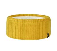 Enter the Complex® Diadema para hombre y mujer, 100% lana merino, diadema de invierno, suave y elegante, unisex, color amarillo