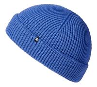 Enter the Complex® Fisherman Gorro 100% Lana merino, para Hombre y Mujer, azul, Talla única