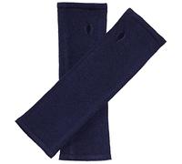 Enter the Complex® Mitones, Guantes sin Dedos, Lana Merino, Mujer y Hombre, Azul Marino