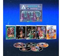 Enter the Video Store: Empire of Screams - 5-Disc Box Set ( Ragewar / Dolls / Cellar Dweller / Arena / Robot Jox ) ( The Dungeonmaster / Dolls / Cellar D [ Blu-Ray, Reg.A/B/C Import - United King