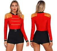 Enterizo de manga larga con flecos para mujer, vestido de fiesta de Halloween