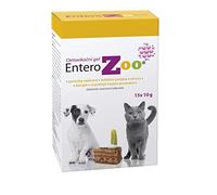 EnteroZoo Gel desintoxicante - 15 bolsas de 10 g para envenenamiento, mala digestión o diarrea para perros y gatos