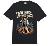 Enterré Las Cosas, no te Preocupes por eso, Funny Bear Comfort Colors Adult Heavyweight T-Shirt