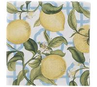 Entertaining with Caspari Seville - Servilletas de cóctel (40 unidades), color marfil