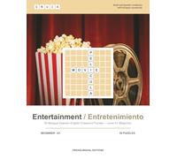 Entertainment / Entretenimiento: 50 Bilingual Spanish-English Crossword Puzzles - Level A1 (Beginner) (CRUZA Bilingual Crosswords)