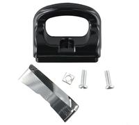 Entgoinggo 2 manijas laterales de metal, piezas de repuesto para olla a presión, olla de presión de metal, mango lateral corto, mango de olla de repuesto