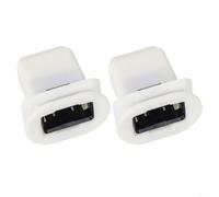 Entgoinggo 2 piezas de repuesto de hebilla de asiento trasero, para Q7, para A4 S4 A5 ID3, para ID4 OEM 4L0886373 11D868373 clip de fijación interior de plástico