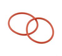 Entgoinggo 2 piezas, para bicicleta delantera, horquilla O para anillo de sello ID 32 mm de alto grado de silicona limpiador de polvo, para zorro, para suspensión de 32 mm, horquillas rojas