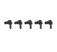Entgoinggo 5 piezas de tubo de retorno de aceite de inyector, con válvula de retención, para Bosch 110 Common Rail fuga de combustible fuera del tubo conector de ajuste de motor de repuesto (A)