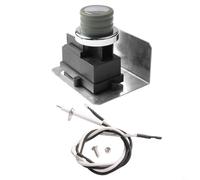 Entgoinggo 65737 Kit de encendido de parrilla con cable de tierra y botón de repuesto para parrilla de barbacoa de lujo para cocinar al aire libre y configuración de barbacoa en el patio trasero