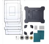 Entgoinggo Accesorio de actuador de placa de empuje invisible, para sistemas de descarga cosmopolita de patinaje, integración perfecta, con decoración moderna de baño, instalación sin herramientas (4