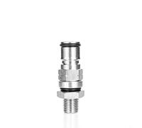 Entgoinggo Accesorios de elaboración de cerveza de acero inoxidable con válvulas de entrada y salida de vino, para el hogar, cerveza, vino, kits de fácil instalación, control mejorado del flujo de