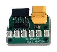 Entgoinggo Adaptador de batería 1S para HOTA D6 Pro para cargador PH20 y BT20, conector de doble cara, accesorio de carga RC de alta corriente para 1S para dispositivos de batería LiPo (PH2.0