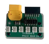 Entgoinggo Adaptador de batería 1S para HOTA D6 Pro para cargador PH20 y BT20, conector de doble cara, accesorio de carga RC de alta corriente para 1S para dispositivos de batería LiPo (PH2.0 derecha)