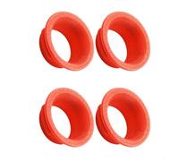 Entgoinggo Anillos de abrazadera de freno coloridos, para Magura MT5 y MT7 pinzas de 4 pistones, accesorios decorativos para personalizar tu bicicleta de montaña, con estilo vibrante (rojo)