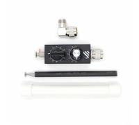 Entgoinggo Antena Qrp Hf con sintonizador de onda corta para Yaesu Ft-817 para Icom 703 K2 Usdx Mchf Radios portátil Ham Radio Gear 5-55Mhz Rango de frecuencia 20W Salida de potencia