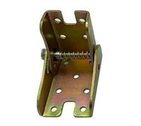 Entgoinggo Bisagra plegable de bloqueo automático de 90 grados, para sofá cama, soporte de conexión de acero resistente, para mesa de comedor (dorado)