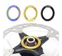 Entgoinggo Bloqueo central para tuerca de anillo y cubierta de disco para ruedas Campagnolo, anillo de bloqueo de aleación con ajuste para sistemas de freno de ciclismo de carretera, opciones