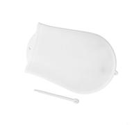 Entgoinggo Bolsa de silicona reutilizable para amasar, para mezclar harina y fideos, herramienta de pastelería antiadherente con hebilla, para hornear y marinar carne o pescado en casa (S)