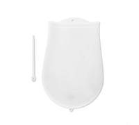 Entgoinggo Bolsa de silicona reutilizable para amasar, para mezclar harina y fideos, herramienta de pastelería antiadherente con hebilla, para hornear y marinar carne o pescado (L)