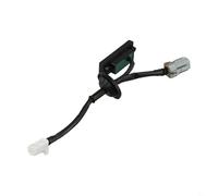 Entgoinggo Botón de liberación del mango trasero del maletero 812601W230 81260-1W230 para Kia para Rio Hatchback 2012-2017, pieza de repuesto exterior de plástico, color negro