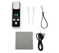 Entgoinggo Brix-Meter, refractómetro digital Brix con compensación automática de temperatura y diseño impermeable para frutas y bebidas de miel (JBM-10)