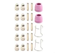 Entgoinggo Consumibles de la antorcha del corte del plasma, consumibles de la antorcha del cortador del plasma con las bocas y los electrodos para SG-55, AG-60, WSD-60, para CUT50/60