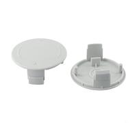 Entgoinggo Cubierta de carrete de repuesto, para Bosch, para recortadora de césped AFS 23-37, tapa de línea de alimentación automática ABS, para jardín y mantenimiento de equipos eléctricos al aire