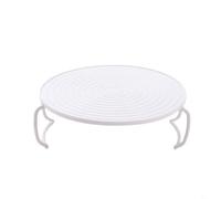 Entgoinggo Estante de vapor plegable multicapa, para microondas y estufa, soporte de cocina para cocinar al vapor con niveles, para recalentar verduras sobras y hornear comidas