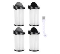 Entgoinggo Filtro premotor HEPA para EyeVac Home Pro Pet Air Plus y NeoVac para ELITE piezas de repuesto lavables para aspiradora con cepillo de limpieza, paquete de 2 (4 unidades)