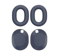 Entgoinggo Funda protectora de silicona a prueba de sudor para auriculares Sony WH-1000XM6, carcasa portátil suave y protector de almohadillas para entrenamiento, exteriores y uso diario (azul oscuro)