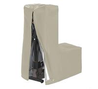 Entgoinggo Funda protectora para máquina elíptica Oxford 420D a prueba de polvo para elíptica, resistente al desgaste, protector de almacenamiento con bolsa para interiores y exteriores (87 x 51 x 153
