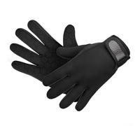 Entgoinggo Guantes de neopreno de 15 mm para buceo, guantes de pesca antideslizantes térmicos con protección UV para natación, surf y deportes acuáticos (L azul)