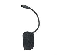 Entgoinggo - Interruptor de control eléctrico con 7 funciones, con cabezal impermeable de 6 pines, para faros, bocina y señales de giro, conducción segura en días lluviosos
