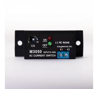 Entgoinggo Interruptor de detección de corriente alterna Control de relé de inducción autoalimentado 0.2-30A Umbral ajustable Interruptor electrónico sin contacto M3050/M3056 (M3050)