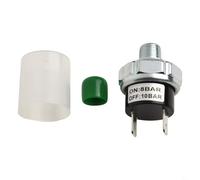Entgoinggo Interruptor de presión de aire de 12 V 24 V CC, control de apagado automático, para tren compresor, para sistemas neumáticos de bocina 6-8BAR corte 8-10BAR metal de corte (8-10BAR)