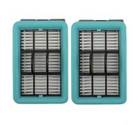Entgoinggo Juego de cepillo y filtro de rodillo compatible, para Bissell, para CrossWave HF2 3845N 3831, piezas de repuesto lavables, para limpieza profunda de suelos duros (filtro)