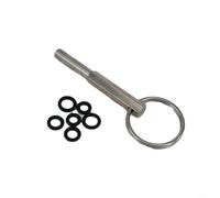Entgoinggo Juego de herramientas de reparación de máquina de café, llave de extracción de tornillos de acero inoxidable, para AEG para capresso para krups para llavero franke broca, con espaciadores