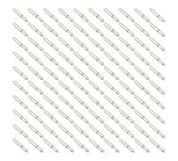 Entgoinggo Juego de sondas de prueba de resorte 100pcs Pogo Pin Socket Tool P50-B1 P75-B1 P100-B PCB Testing Múltiples Tamaños de diámetro Latón (GP-2)