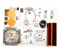 Entgoinggo Kit de bricolaje Tesla Coil Módulo de altavoz de plasma inalámbrico con transmisión de música, generador de alto voltaje, conjunto de experimentos para educación científica y proyectos de