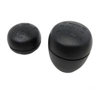 Entgoinggo Kit de repuesto de perilla de palanca de cambios con material ABS para Defender Discovery R380 LT77 1983-2016 FTC3852 FRC8722 negro (A)
