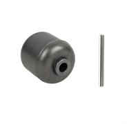 Entgoinggo Kit de rueda y eje de cepillo de repuesto V10 Slim para v12 para aspiradora v15, accesorios de cabeza de suelo, para reparación y mantenimiento sin costuras (grande + 1 rodillo)