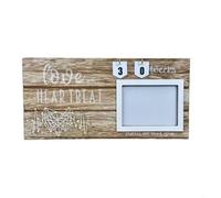 Entgoinggo Marco de fotos de sonograma, marco de fotos de escaneo de bebé para imágenes de ultrasonido de 4 x 3 pulgadas para colgar en la pared o exhibición de mesa