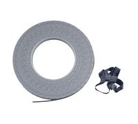 Entgoinggo Material luminoso para atar moscas con textura de piel de pescado manchado para señuelo de pesca en el mar Fabricación de cinta glial de alta elasticidad para atar ganchos y manualidades