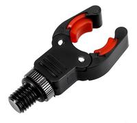 Entgoinggo NGT Grippz Soporte para caña de pescar, para aparejos de pesca de carpa, para adaptador de palo de banco de 8 hilos ABS y varilla de aleación de aluminio (rojo)