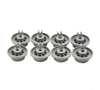Entgoinggo Paquete de 8 cestas inferiores para lavavajillas para ruedas de corredor para Bosch para siemens para neff para hotpoint para indesit C00210742 piezas de repuesto de 35 mm de diámetro
